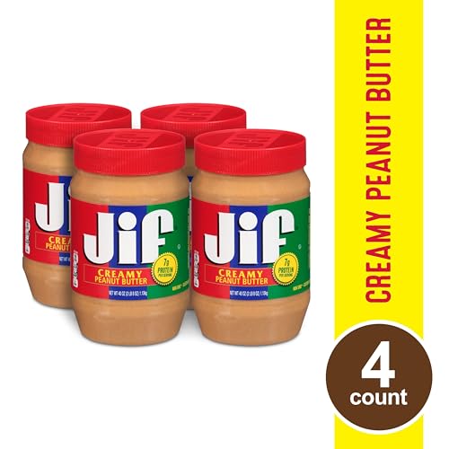 Jif Creamy Peanut Butter, 4 Pounds