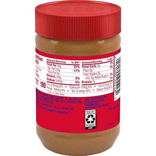 Jif Creamy Peanut Butter, 4 Pounds