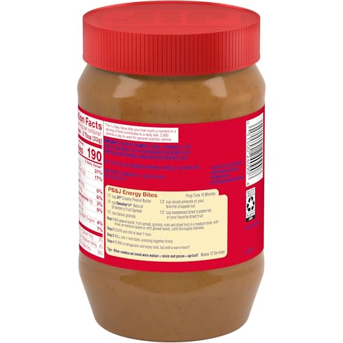 Jif Creamy Peanut Butter, 4 Pounds