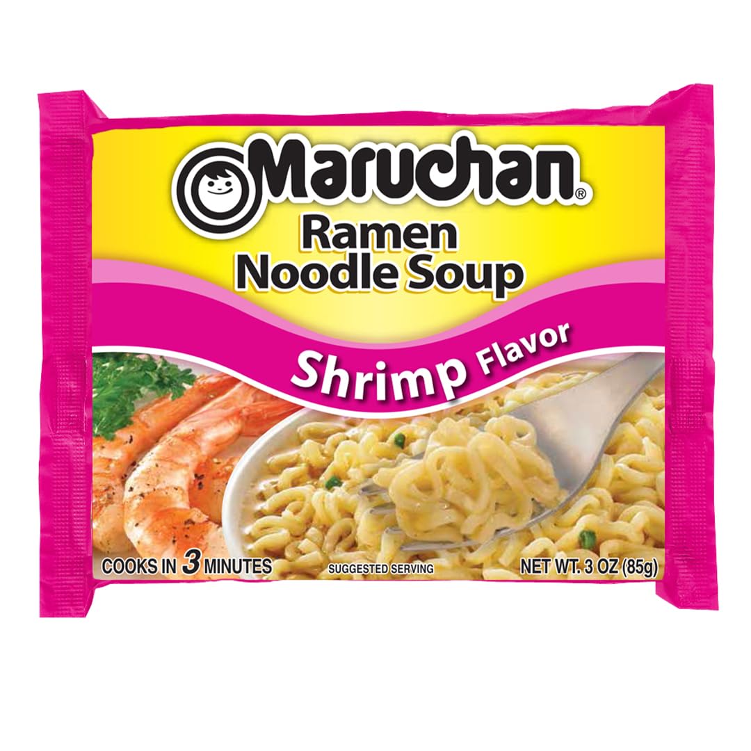 Maruchan Ramen Chicken, Instant Ramen Noodles, Ready to Eat Meals, 3 Oz, 24 Count