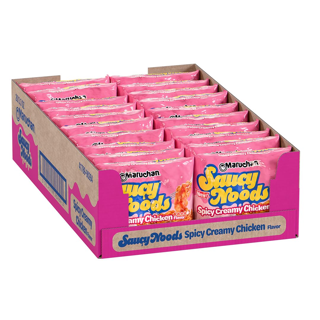 Maruchan Ramen Chicken, Instant Ramen Noodles, Ready to Eat Meals, 3 Oz, 24 Count