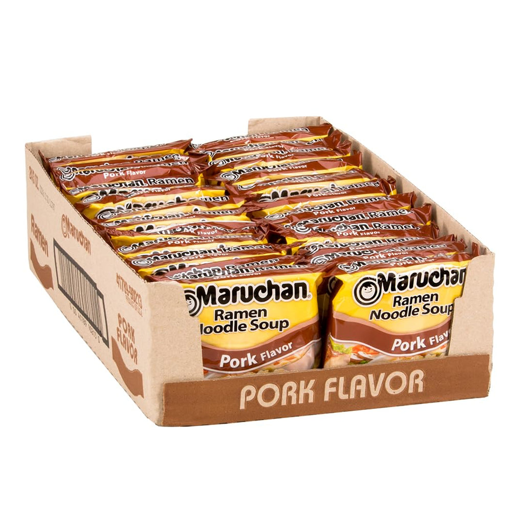 Maruchan Ramen Chicken, Instant Ramen Noodles, Ready to Eat Meals, 3 Oz, 24 Count