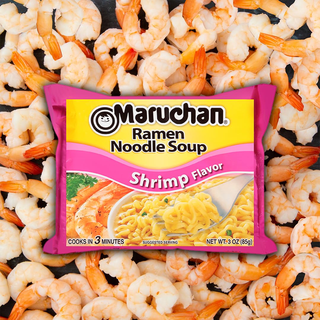 Maruchan Ramen Chicken, Instant Ramen Noodles, Ready to Eat Meals, 3 Oz, 24 Count