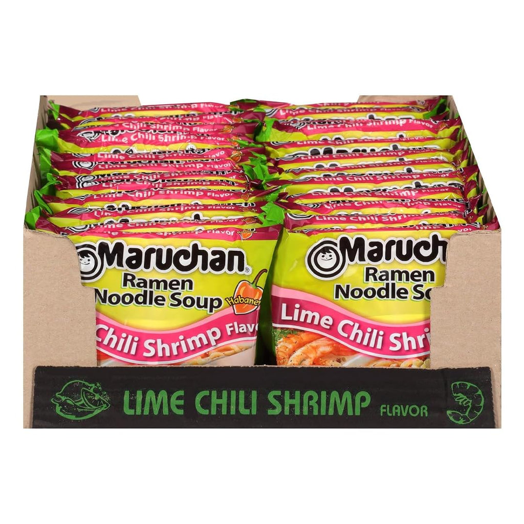 Maruchan Ramen Chicken, Instant Ramen Noodles, Ready to Eat Meals, 3 Oz, 24 Count