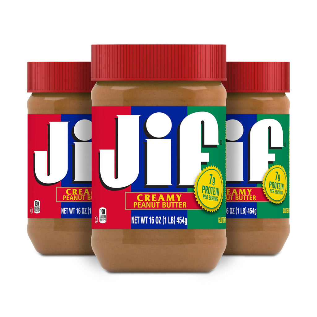 Jif Creamy Peanut Butter, 4 Pounds