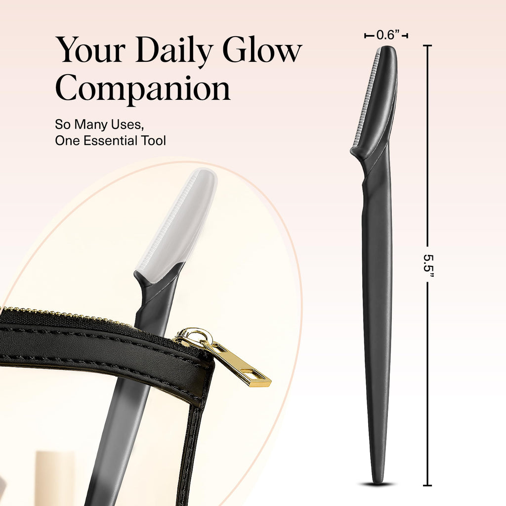 Kitsch Dermaplane Razor for Women Face – Face Razors for Women & Men, Eyebrow Trimmer & Face Shaver – Exfoliating Facial Razor & Skin Care Tool for Smoother Skin - Terracotta, 12 pcs