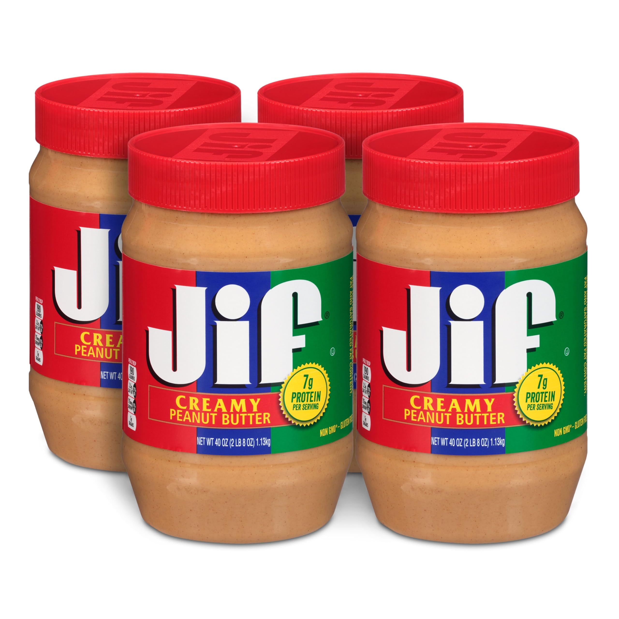 Jif Creamy Peanut Butter, 4 Pounds