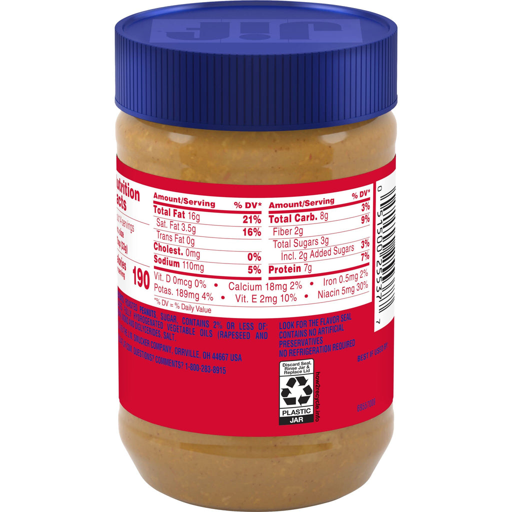 Jif Creamy Peanut Butter, 4 Pounds