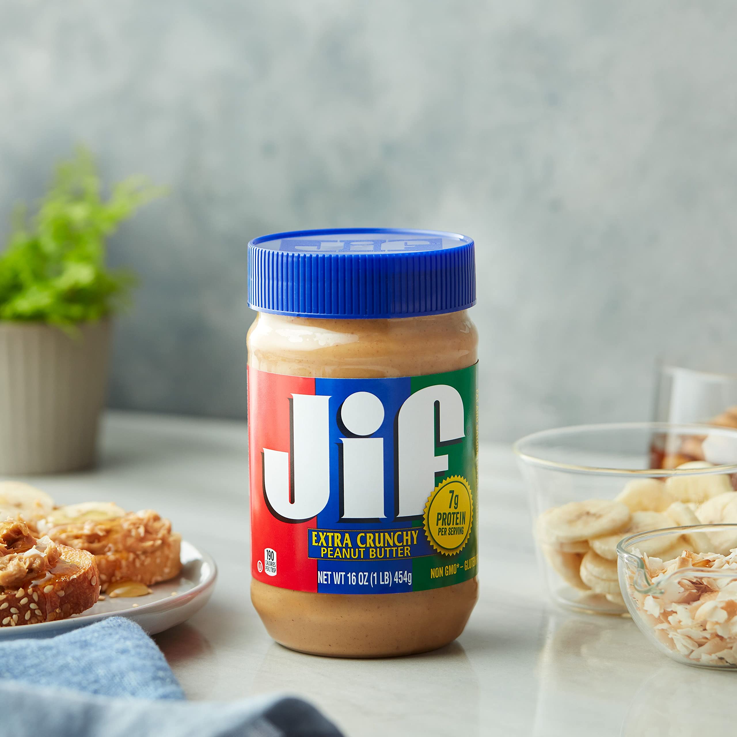 Jif Creamy Peanut Butter, 4 Pounds