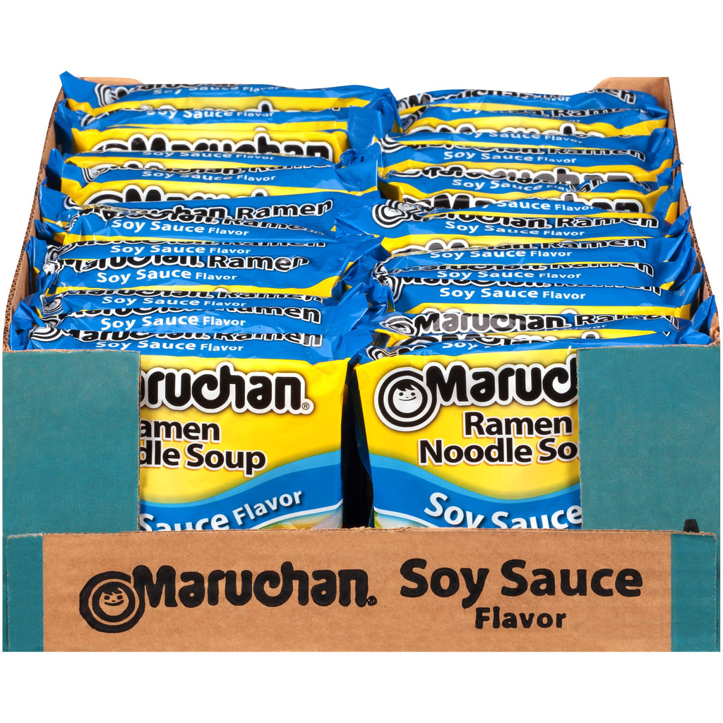 Maruchan Ramen Chicken, Instant Ramen Noodles, Ready to Eat Meals, 3 Oz, 24 Count